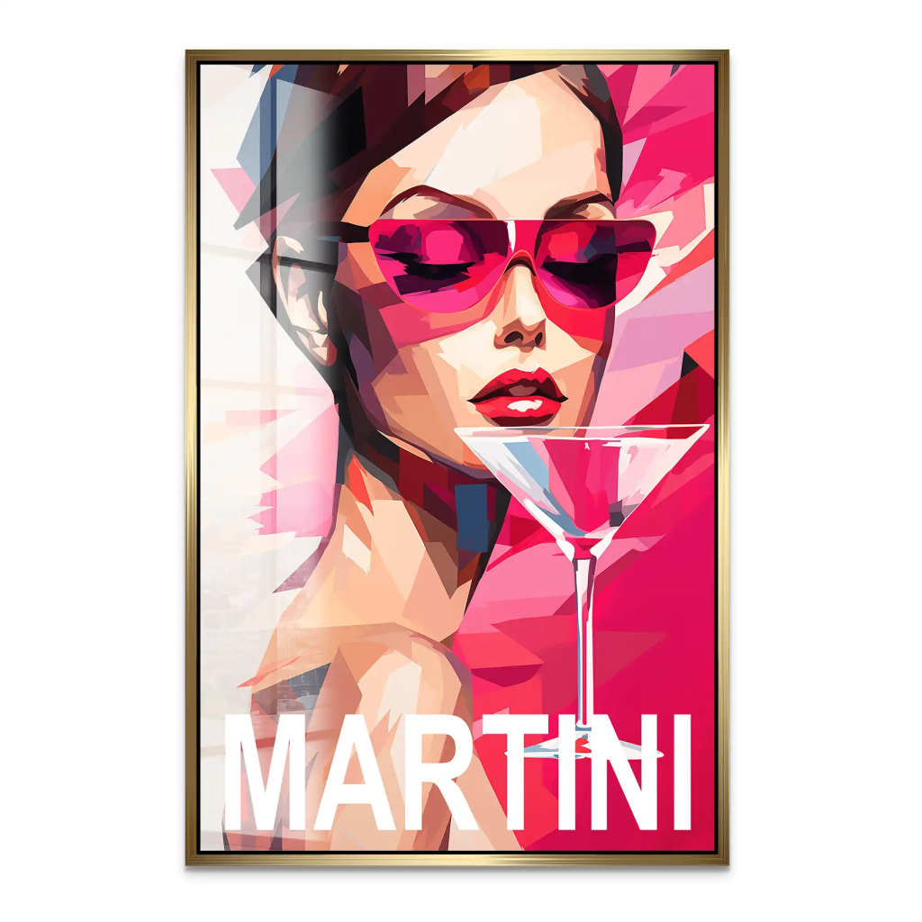 Martini Lifestyle Acrylglas Bild INGALERIE