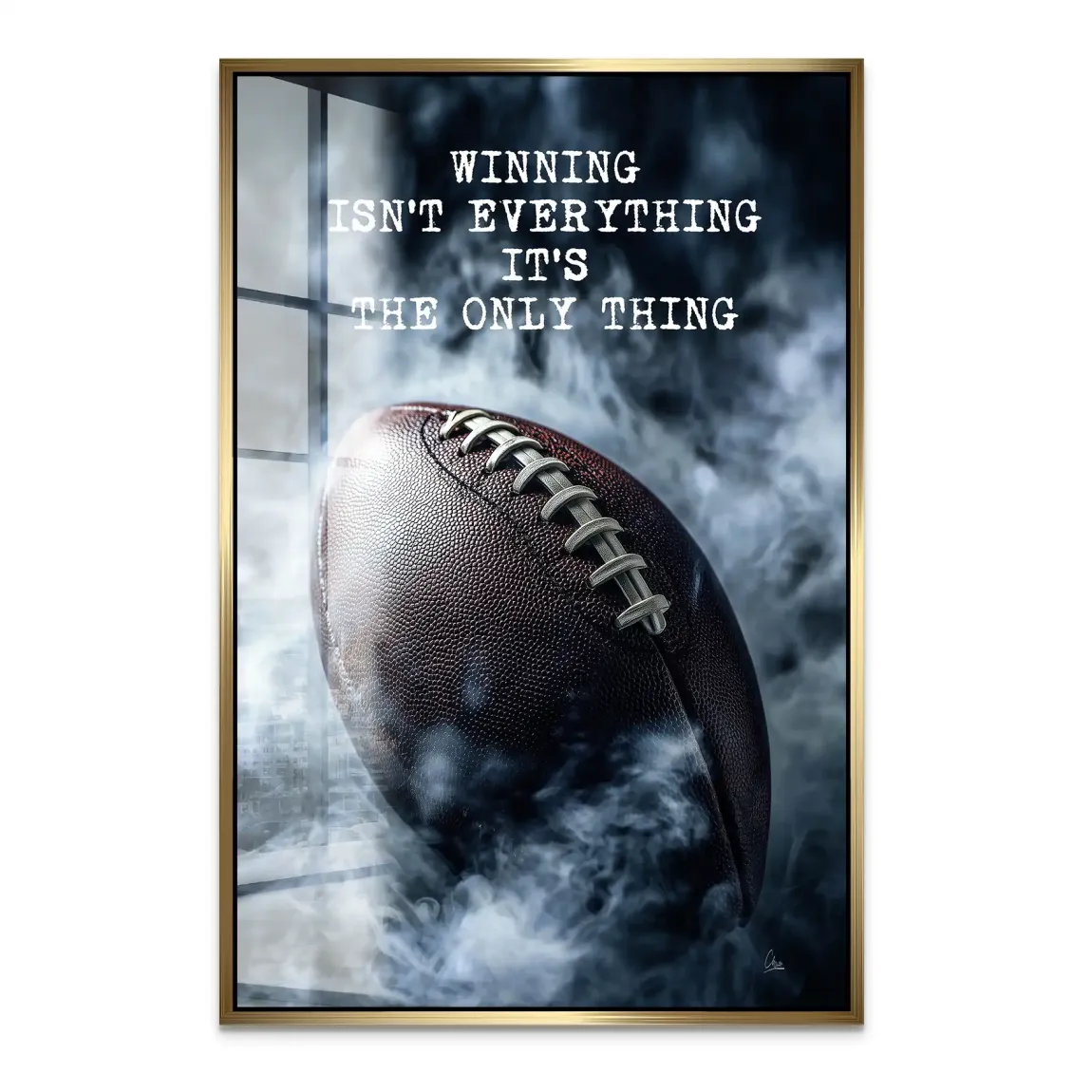 Winning Mindset Acrylglas Bild