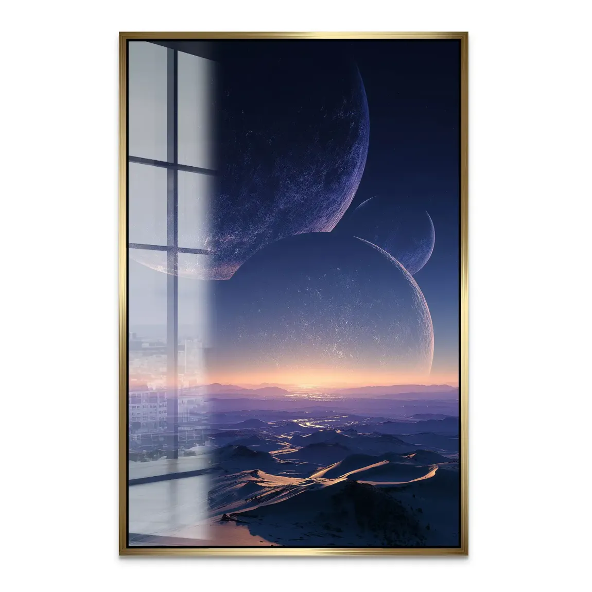 Jenseits der Welt Acrylglas Bild