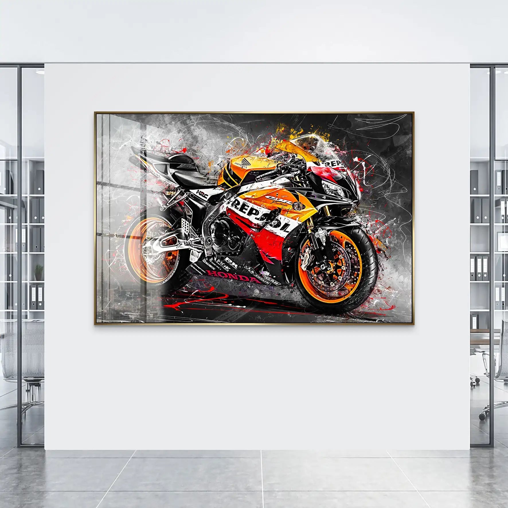 Honda CBR1000RR SC57 Acrylglas Bild INGALERIE