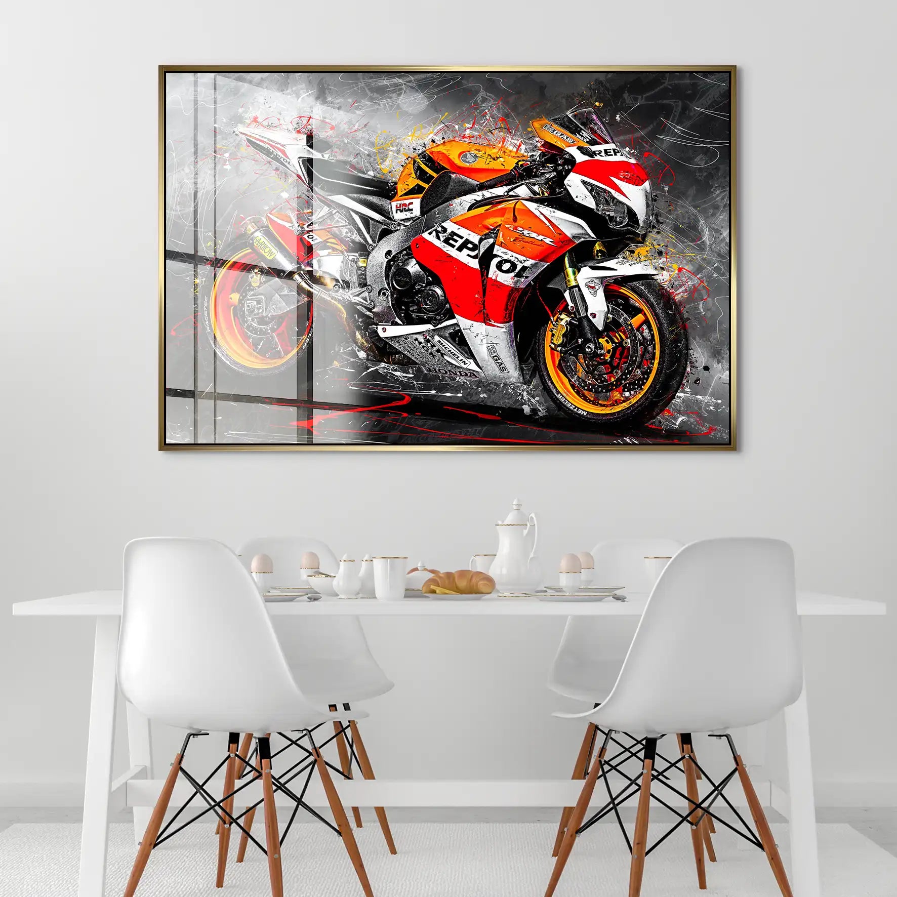 Honda Fireblade SC59 Acrylglas Bild INGALERIE