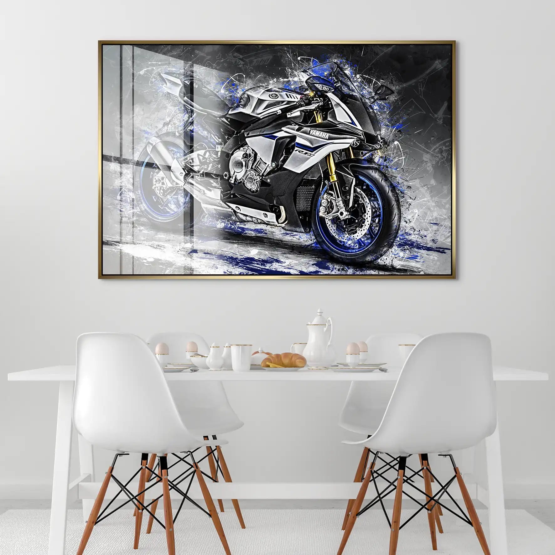 Yamaha R1M Abstrakt Acrylglas Bild INGALERIE