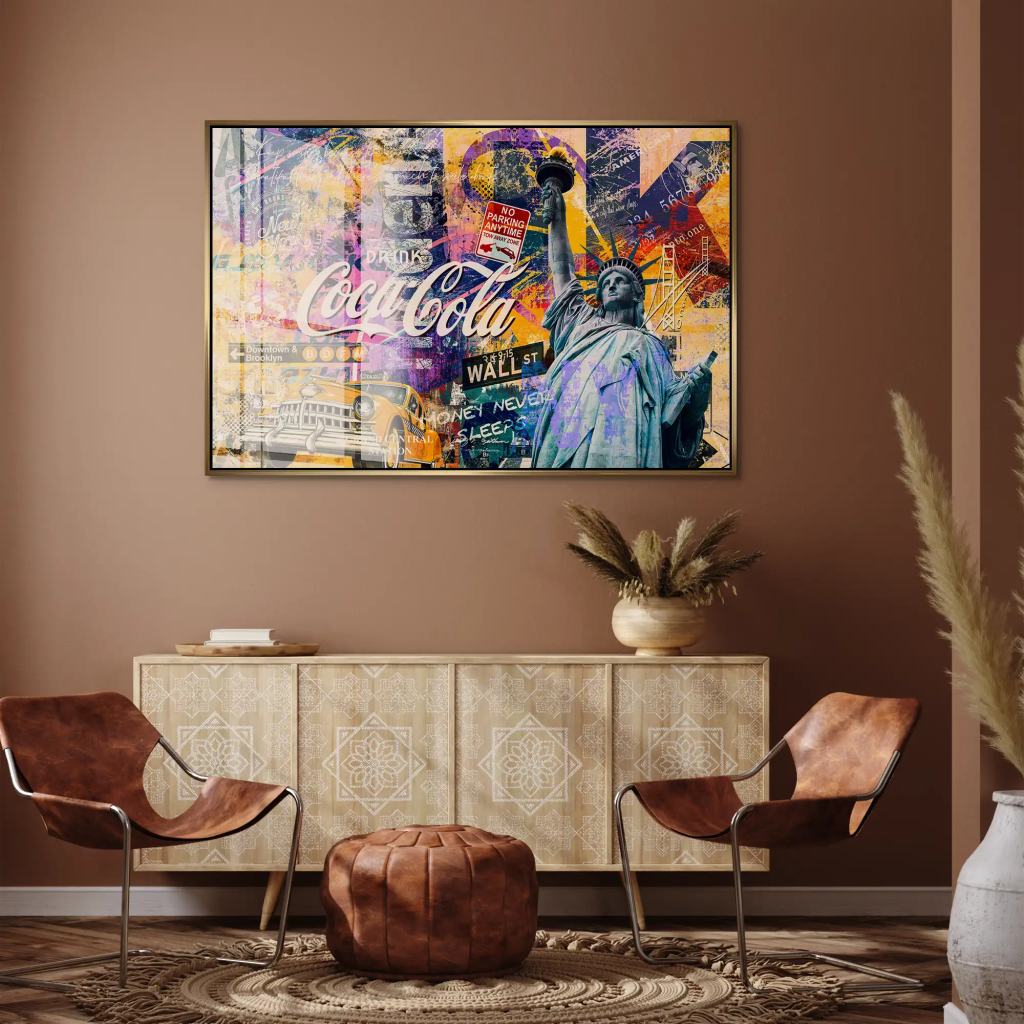 New York Pop Art Acrylglas Bild INGALERIE