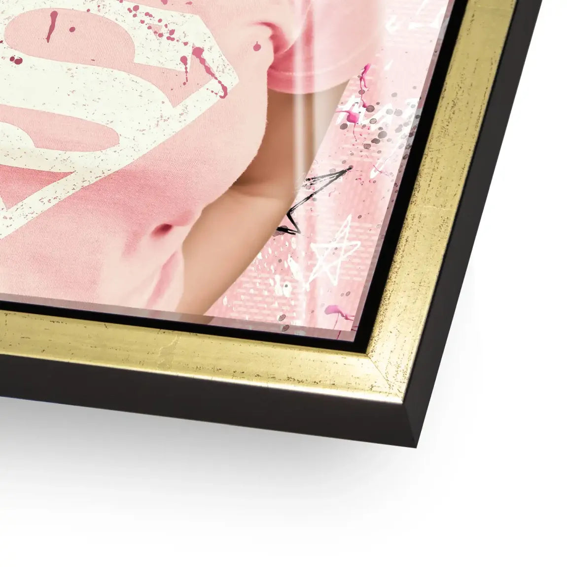 Marilyn Monroe Superman Acrylglasbild
