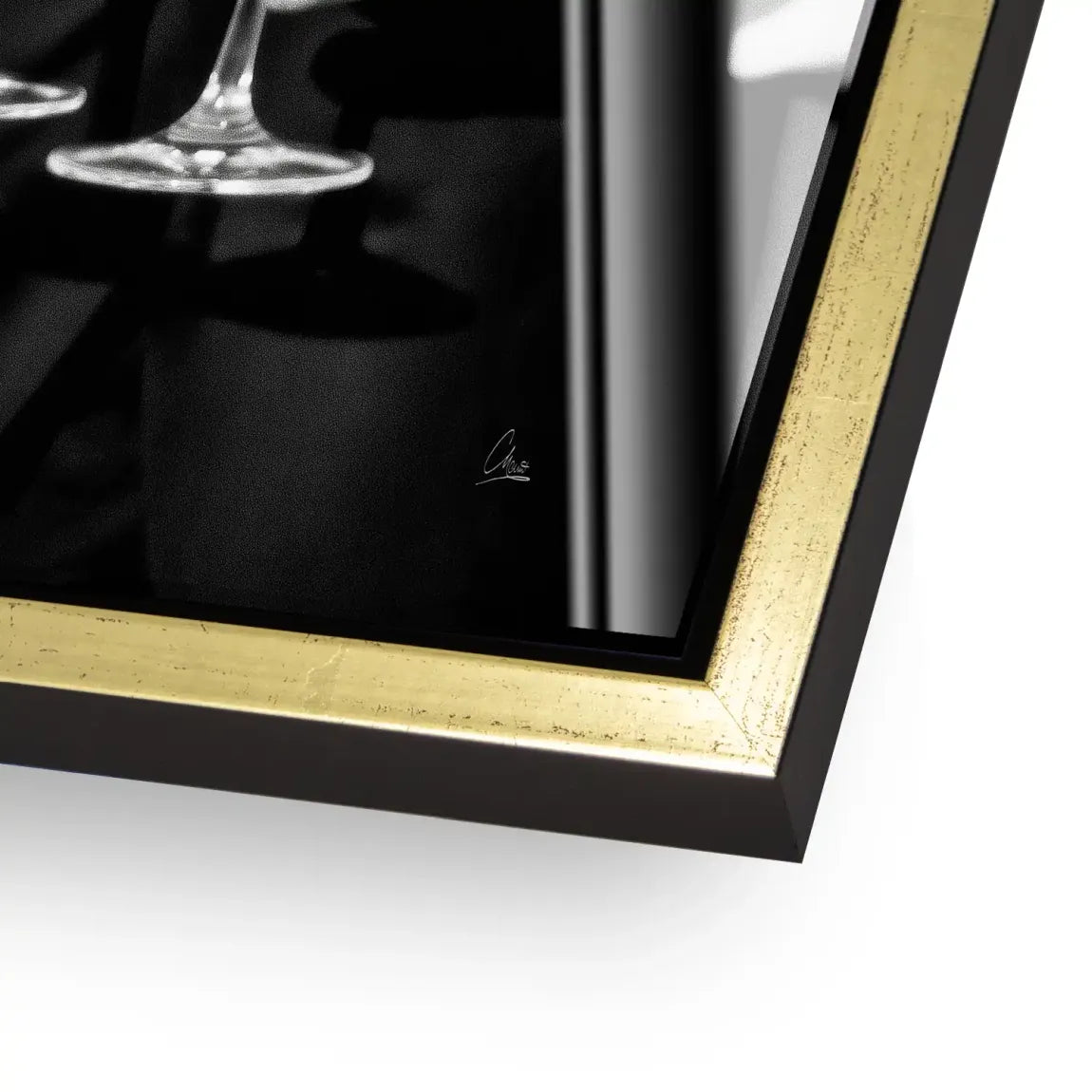 Gentleman Noire Acrylglasbild