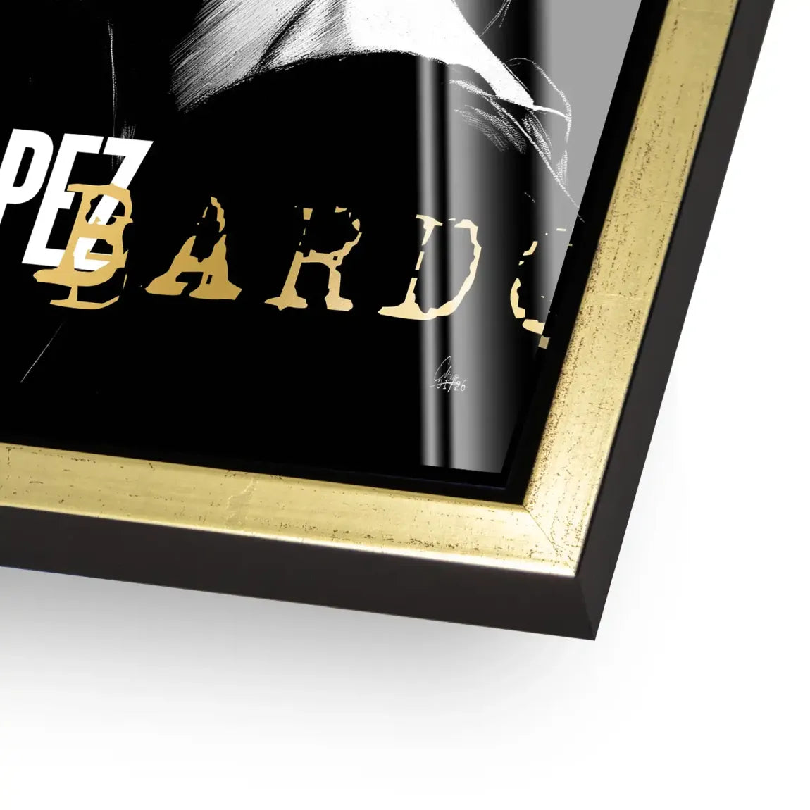 Brigitte Bardot Smoke Acrylglasbild