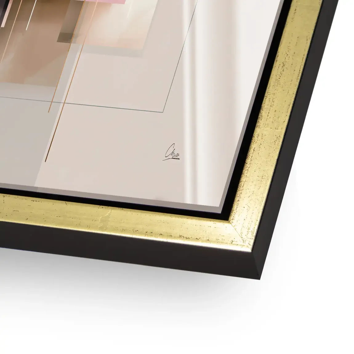 Soft Geometry Acrylglasbild