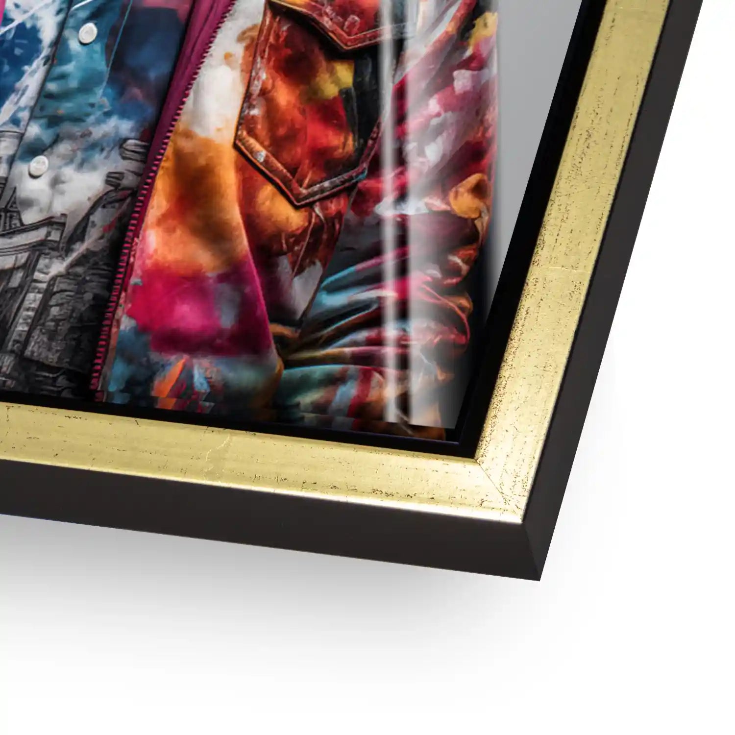 Einstein Hipster Style Acrylglas Bild INGALERIE