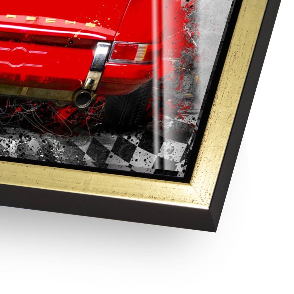 Porsche 911 Modern Style Acrylglas Bild INGALERIE