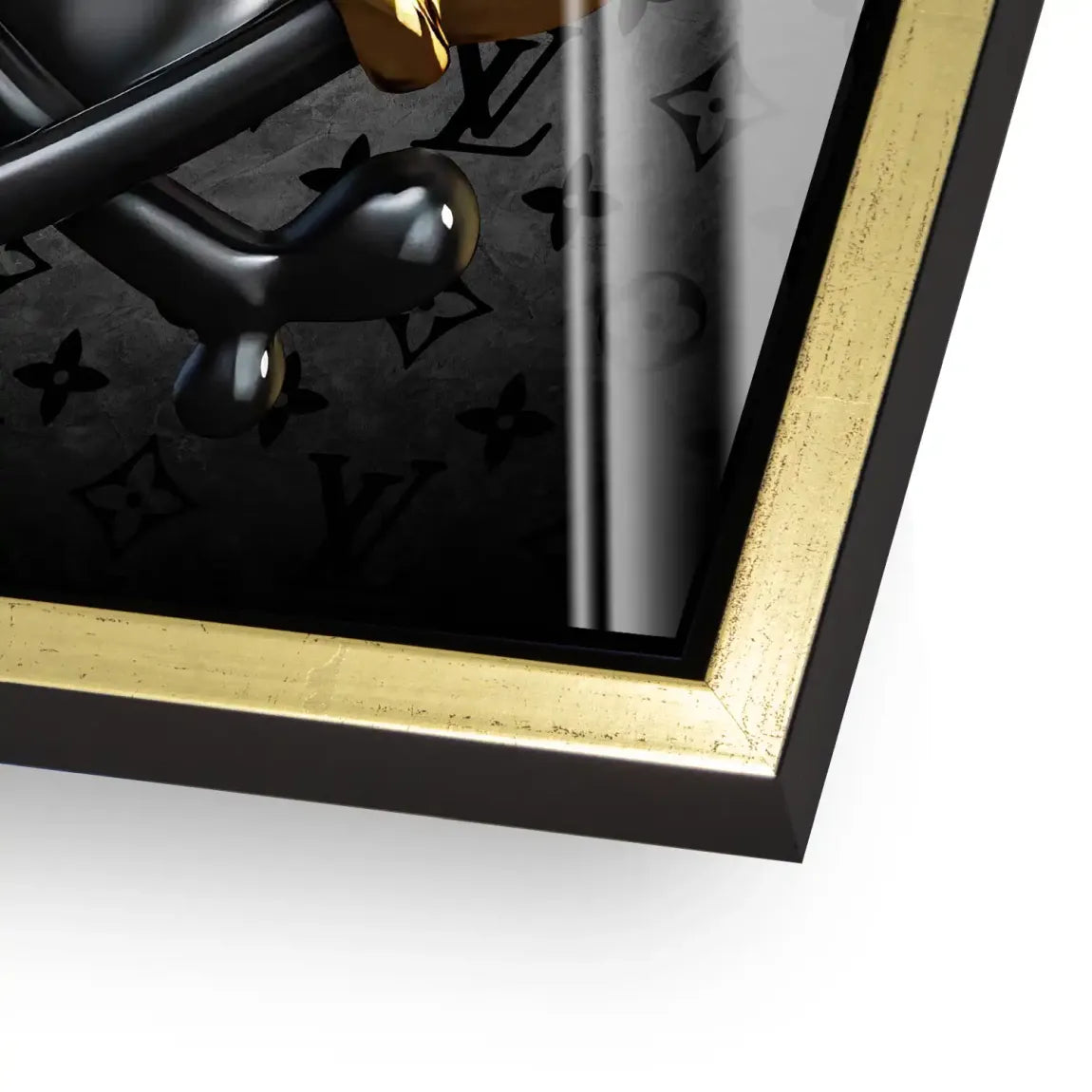 Money Skull Duck Acrylglasbild