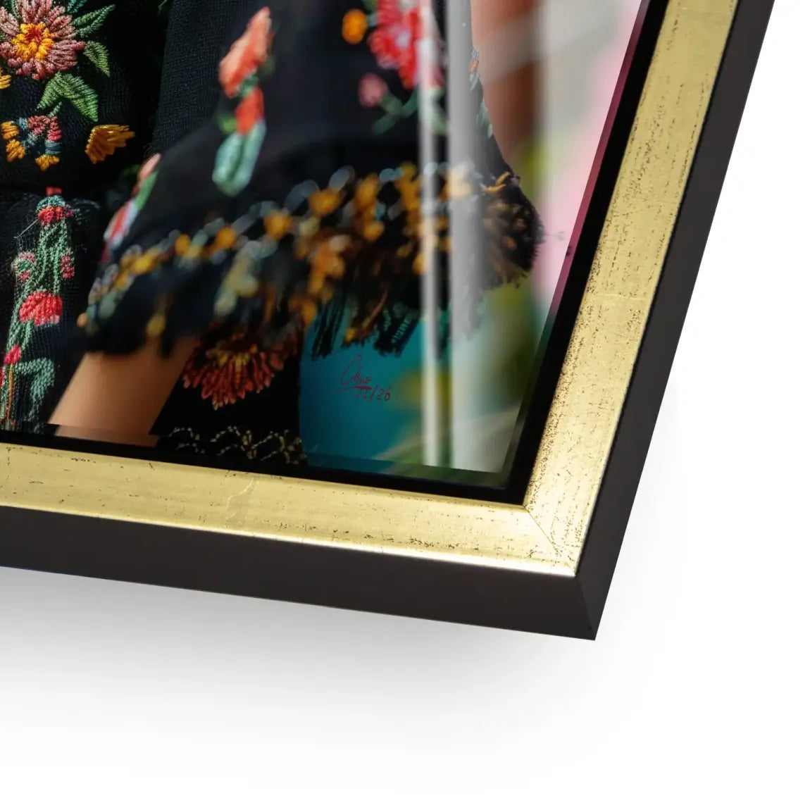 Frida Barbie Smile Acrylglasbild