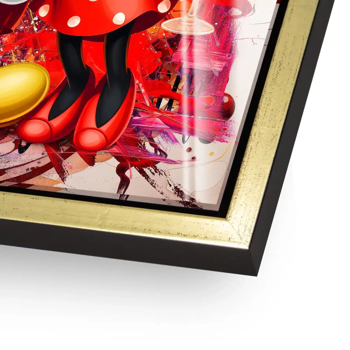 Micky u. Minnie Cheers Acrylglasbild INGALERIE