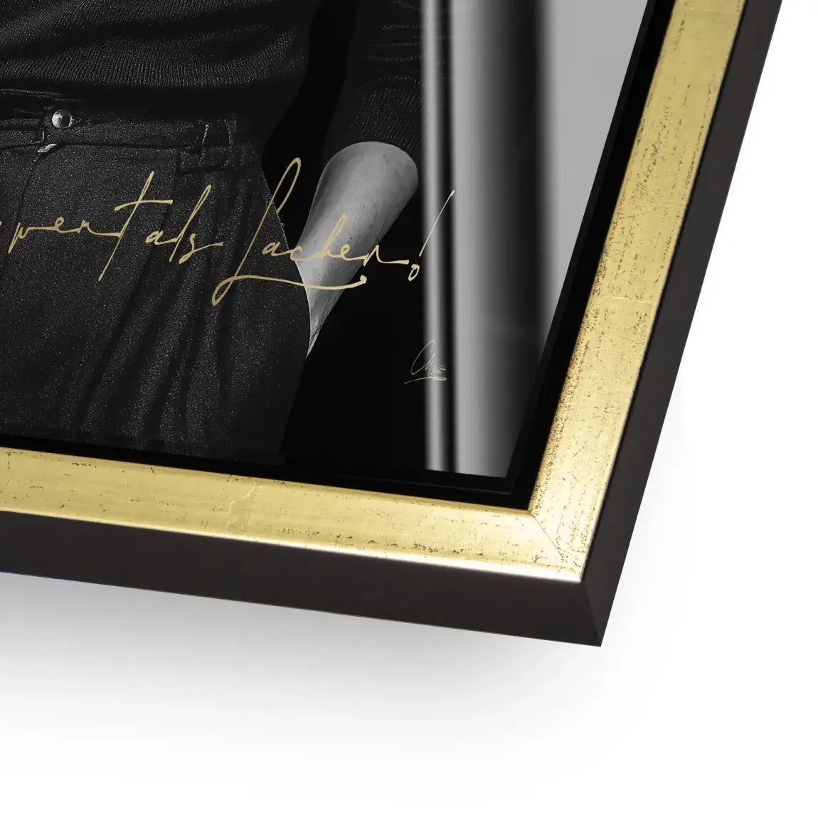 Frida Kahlo stilles Lächeln Acrylglasbild