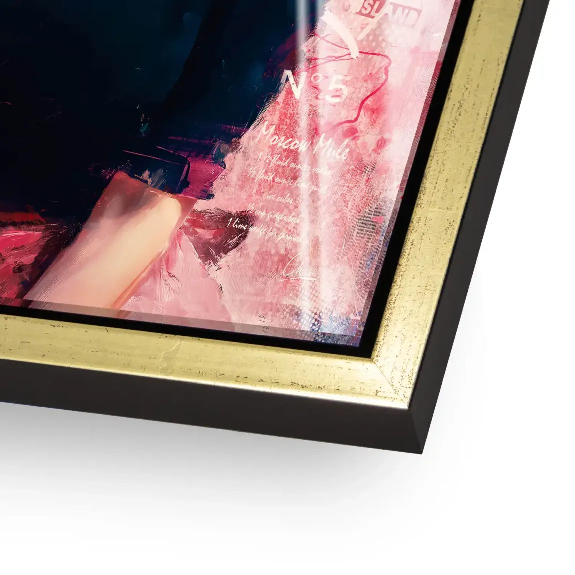 Das Lächeln der Ikone Acrylglasbild INGALERIE