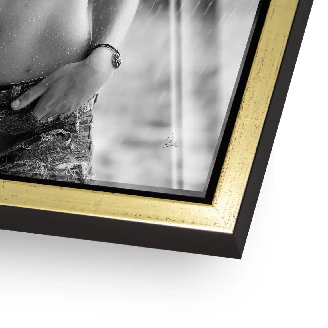 Summer Rain Acrylglasbild