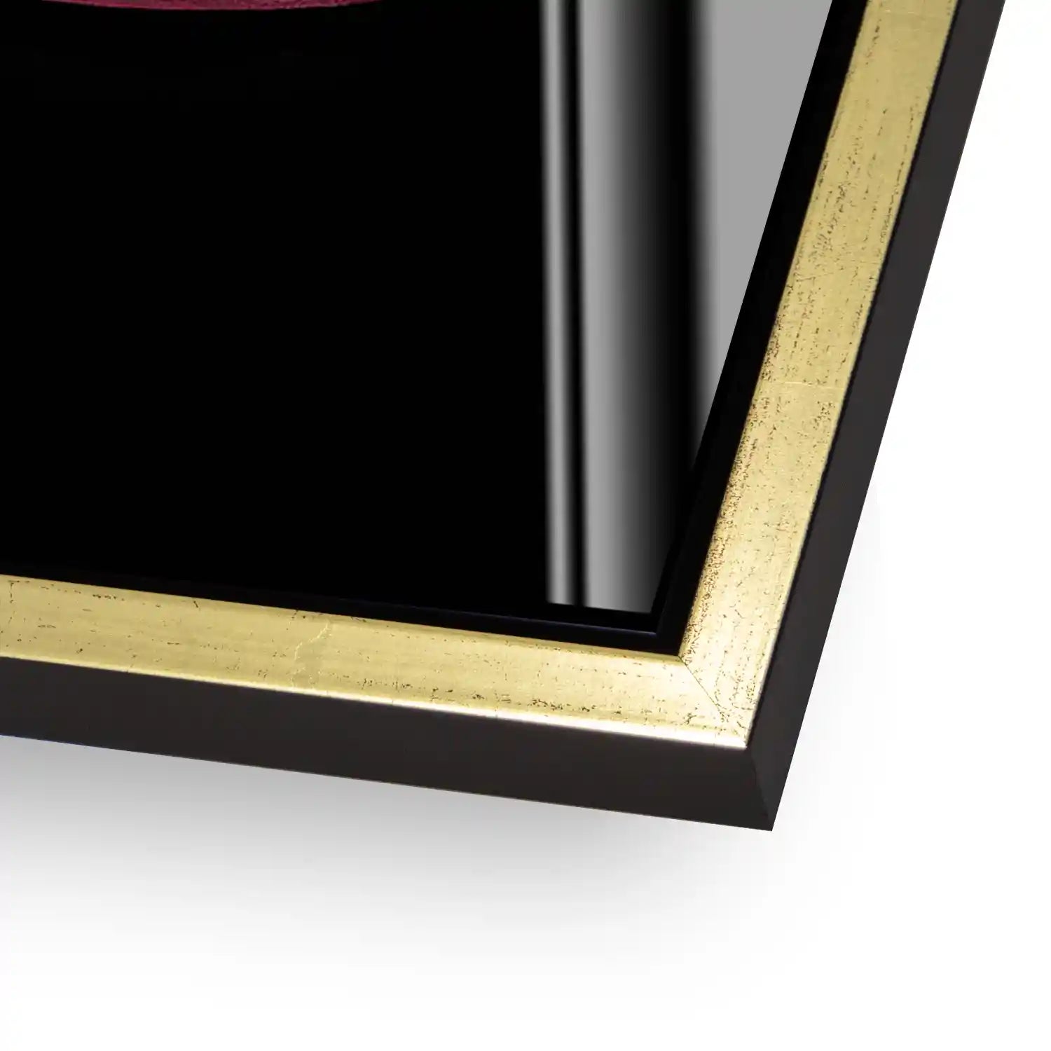 Vuitton Metallic Lips Acrylglas Bild INGALERIE