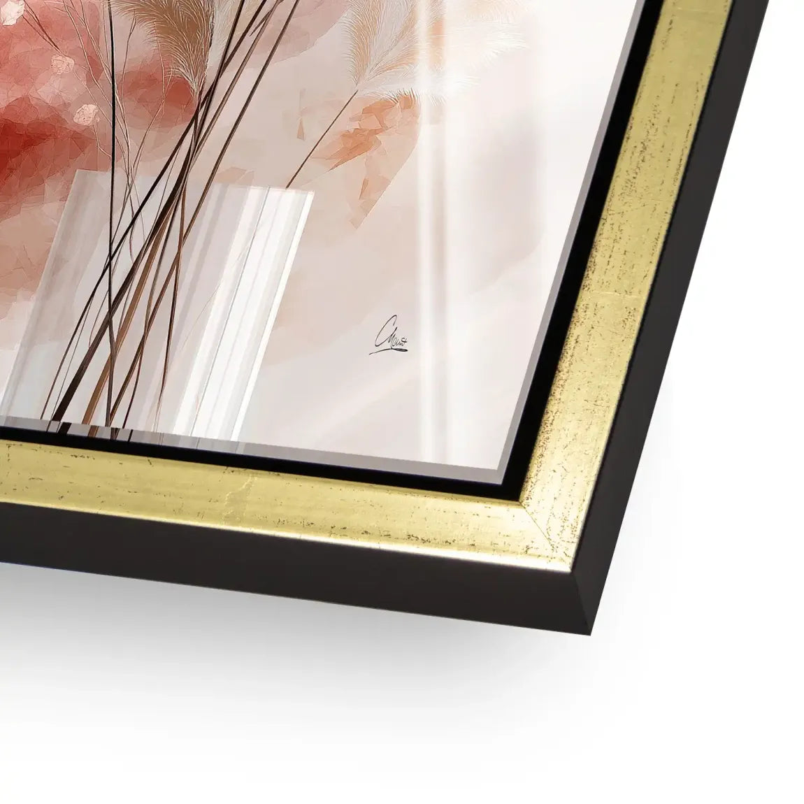 Amber Fields Acrylglasbild