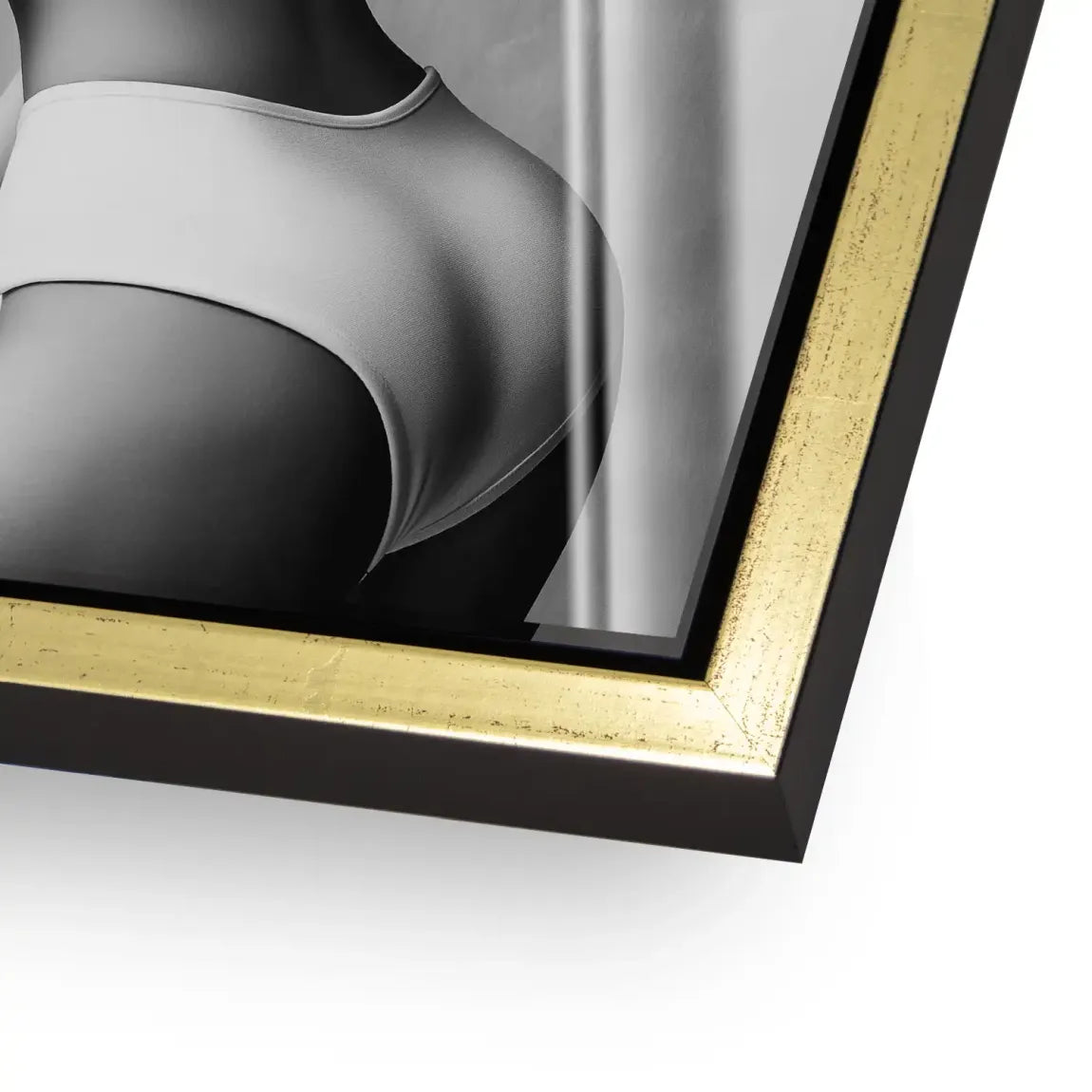 Noir Beauty Style Acrylglasbild