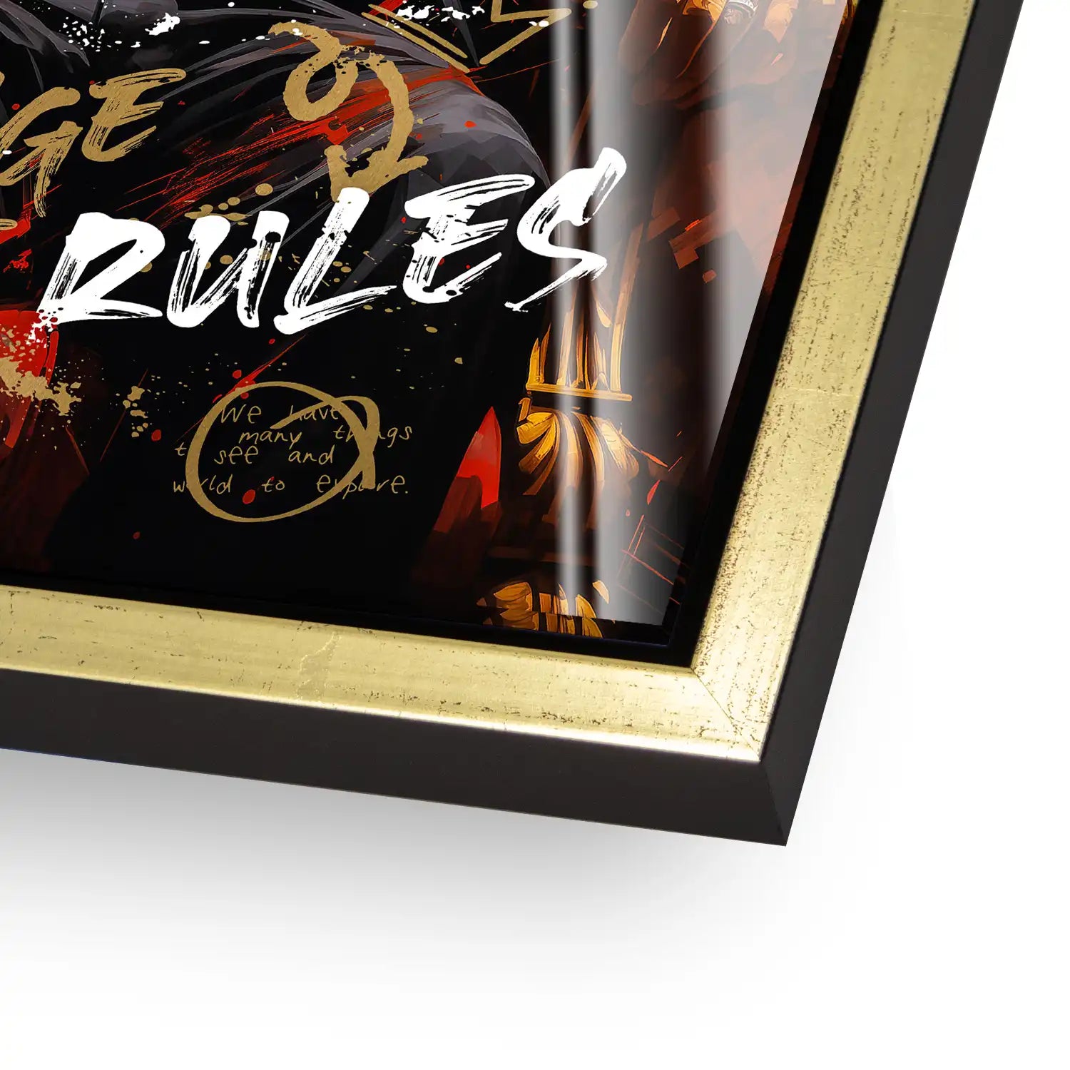 Godfather Rules Acrylglas Bild INGALERIE