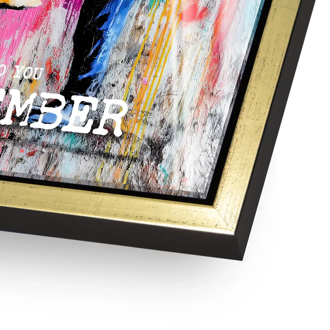 First Kiss Acrylglasbild