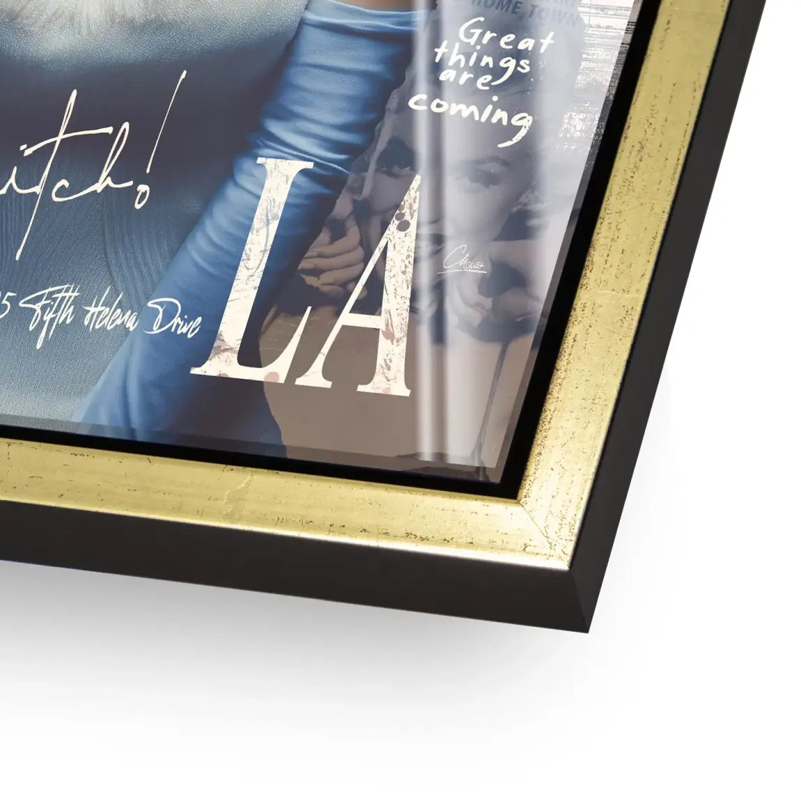 Marilyn Monroe Velvet Allure Acrylglasbild
