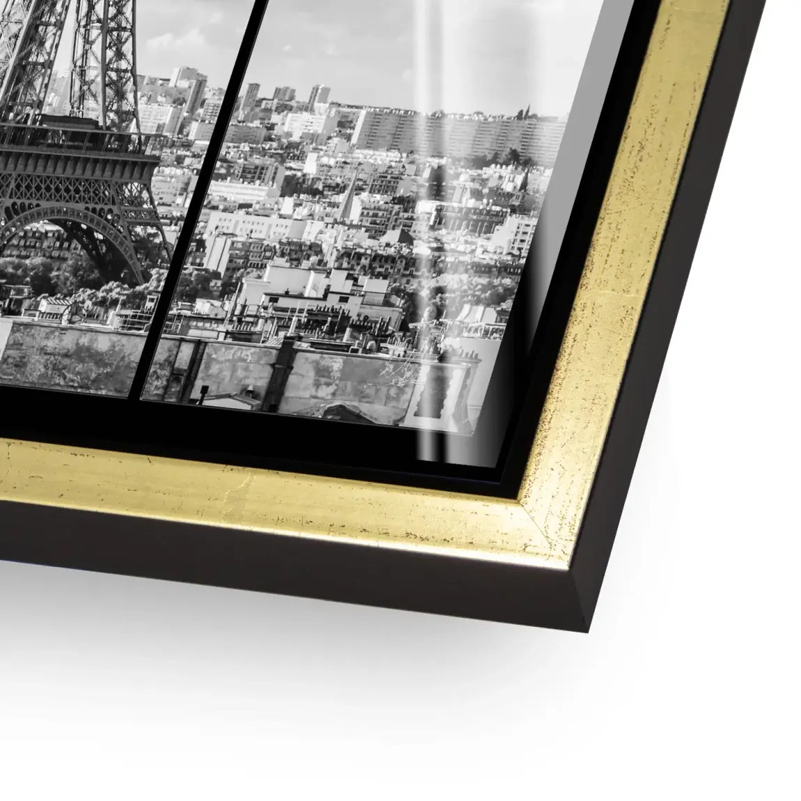 Paris Skyline View Acrylglasbild