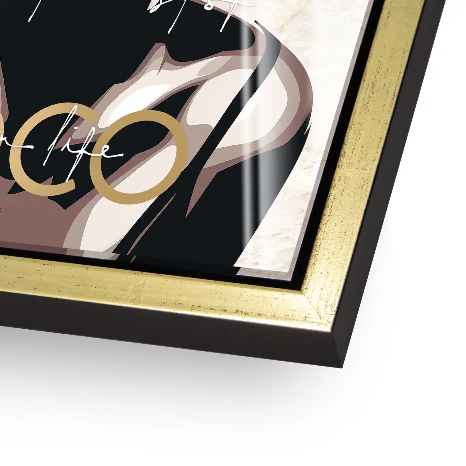 Marilyn Monroe Vogue Coco Acrylglas Bild INGALERIE