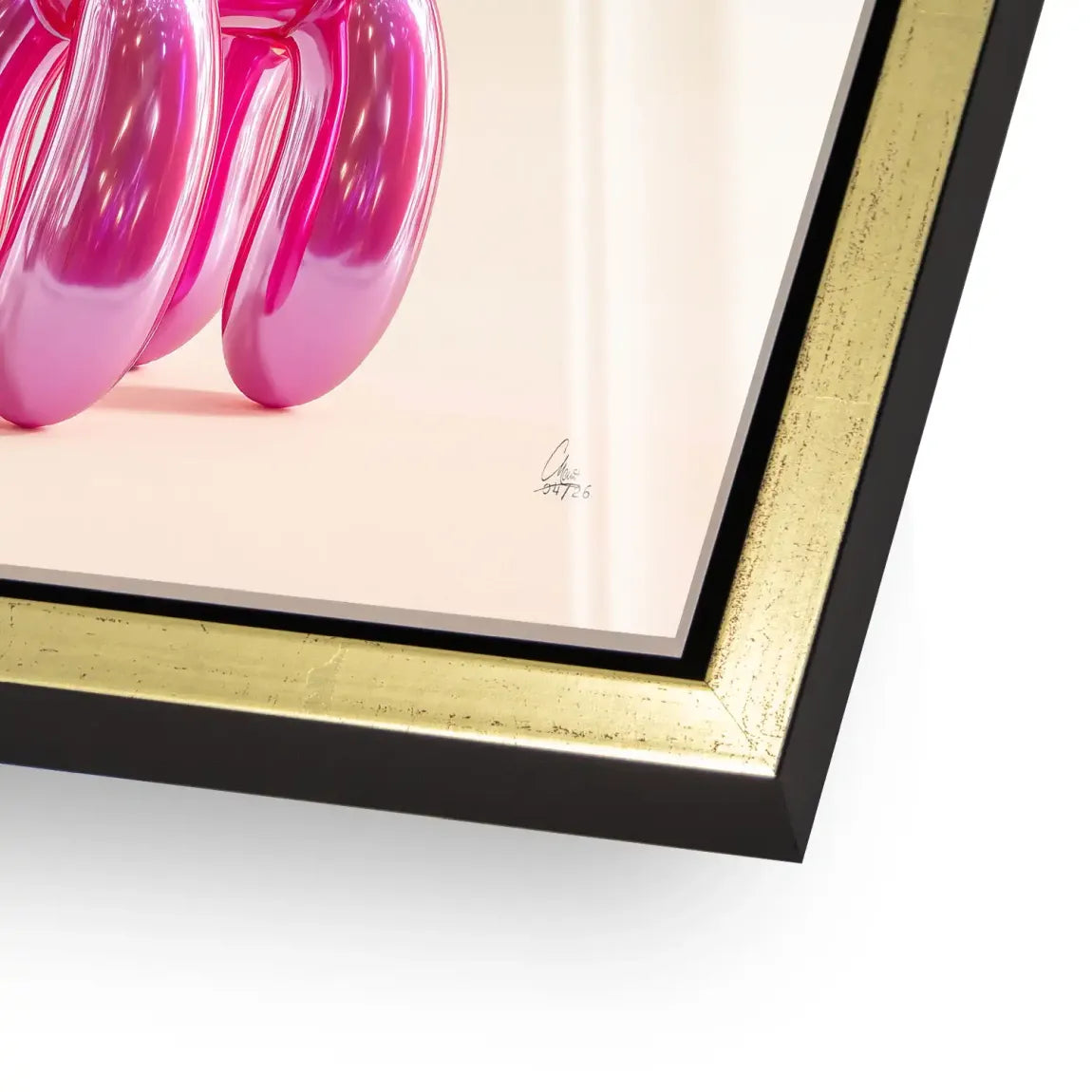 Vogue Hund Acrylglasbild