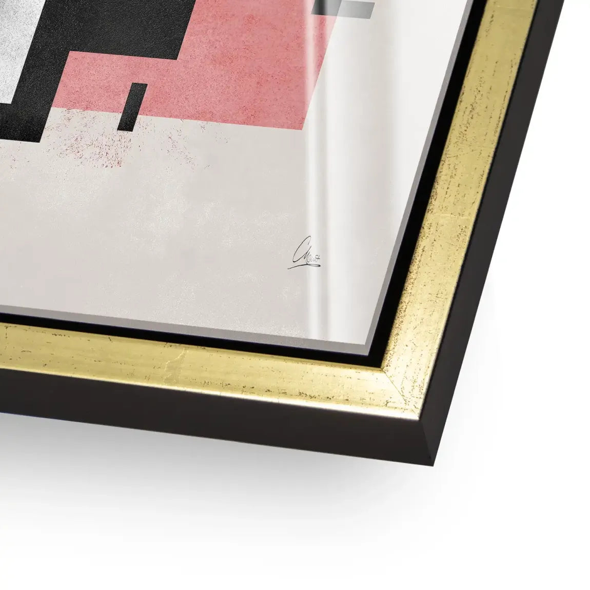 Geometric Aura Acrylglasbild