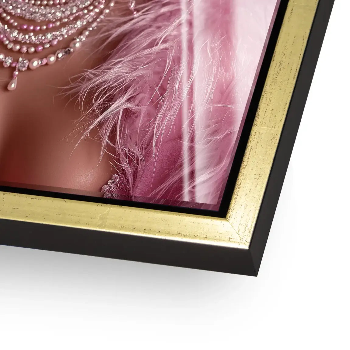 Glamour Girl Acrylglasbild