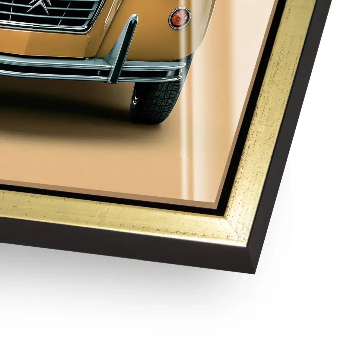 Citroen 2CV Voyage Acrylglasbild