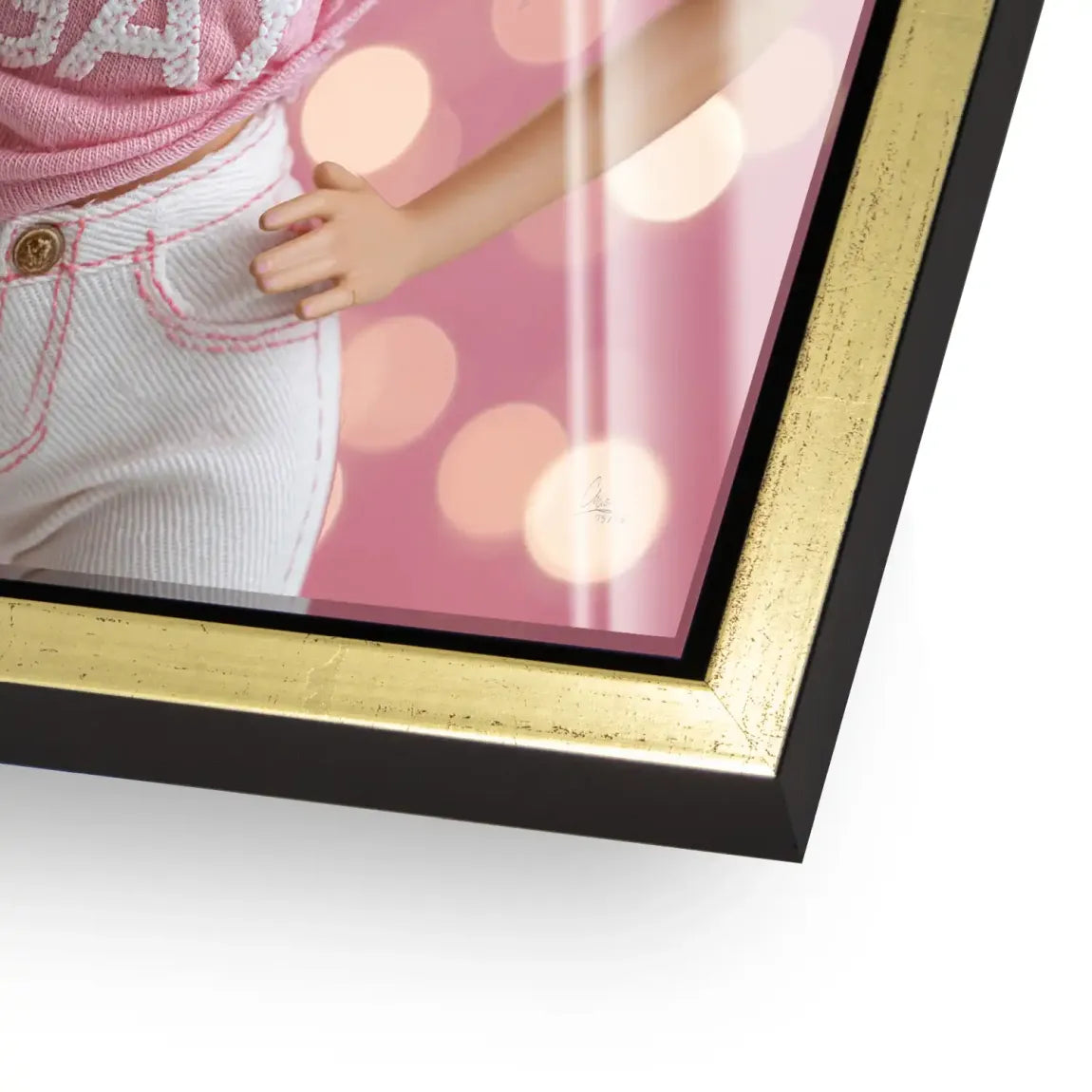 Barbie Ken is Gay Acrylglasbild