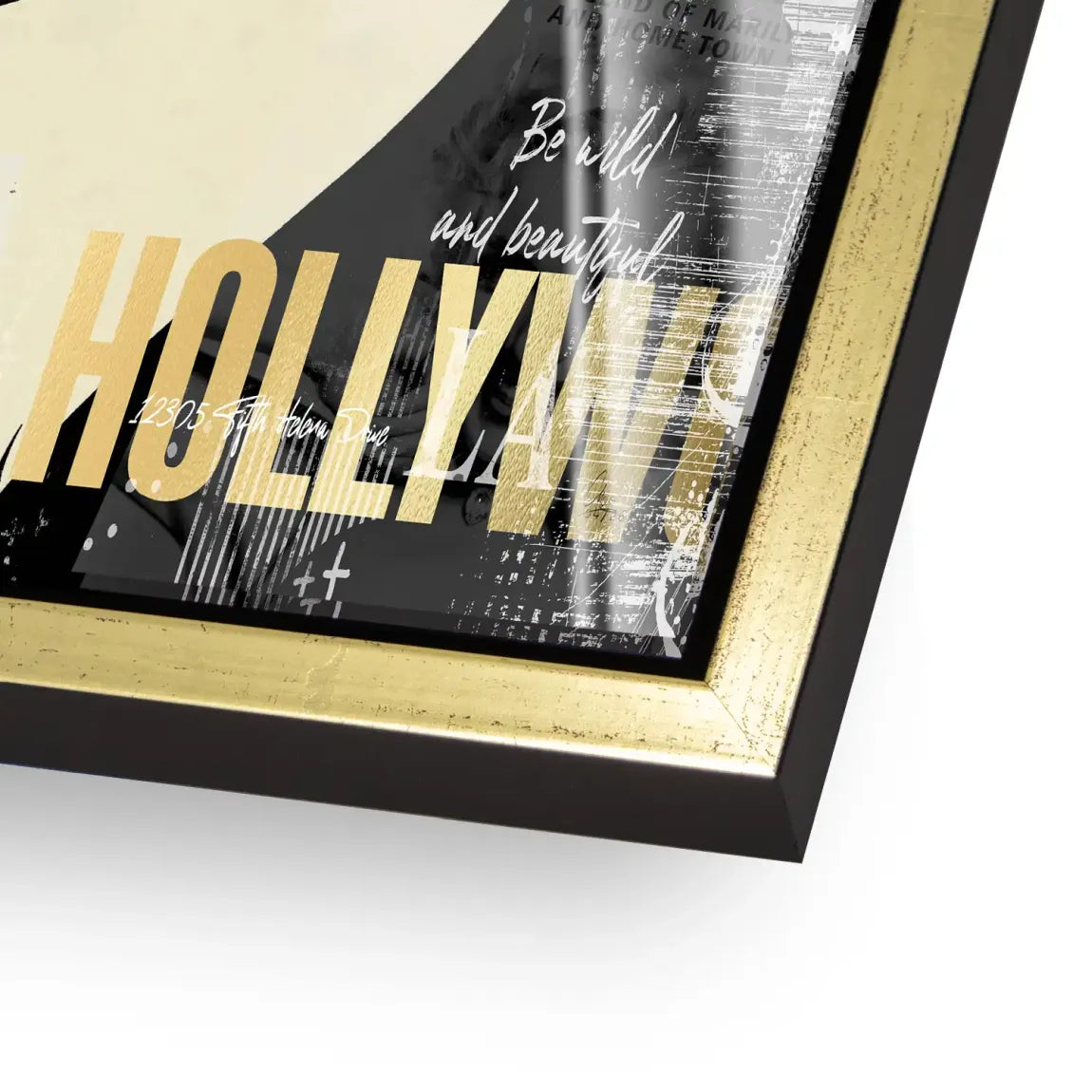 Marilyn Monroe Glamour News Acrylglasbild