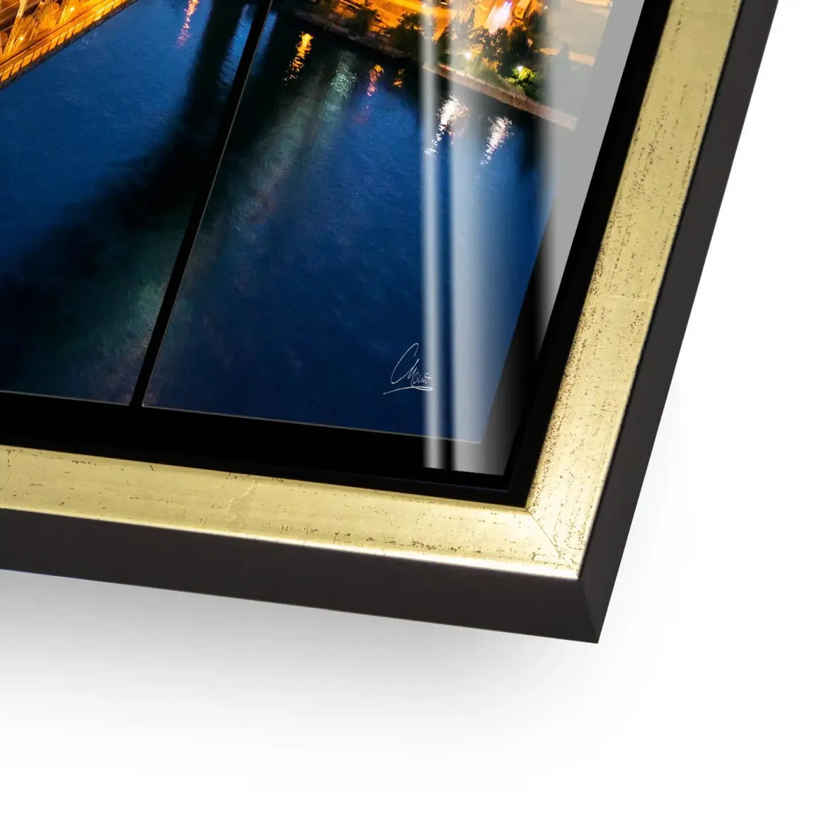 City Lights Manhattan Acrylglasbild