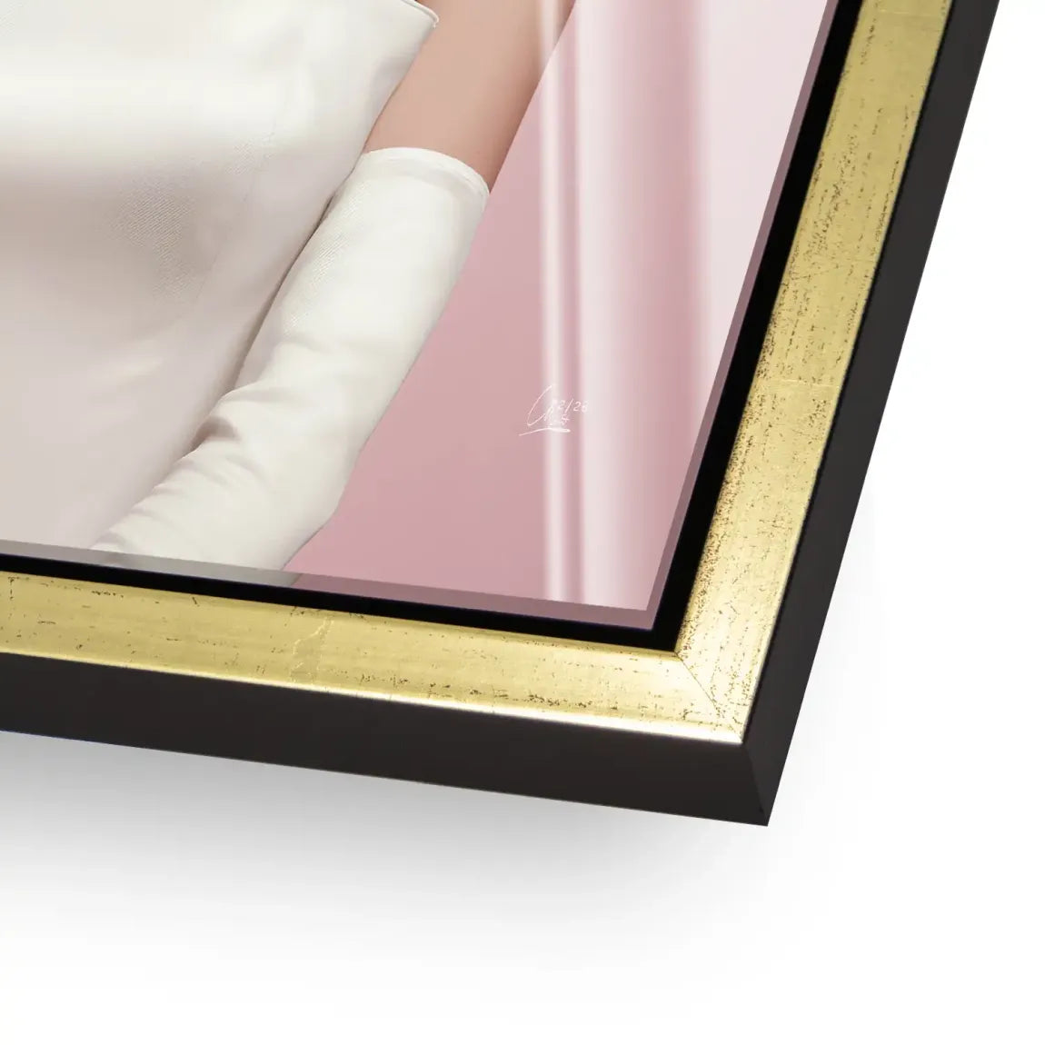 Marilyn Monroe Rosé Acrylglasbild