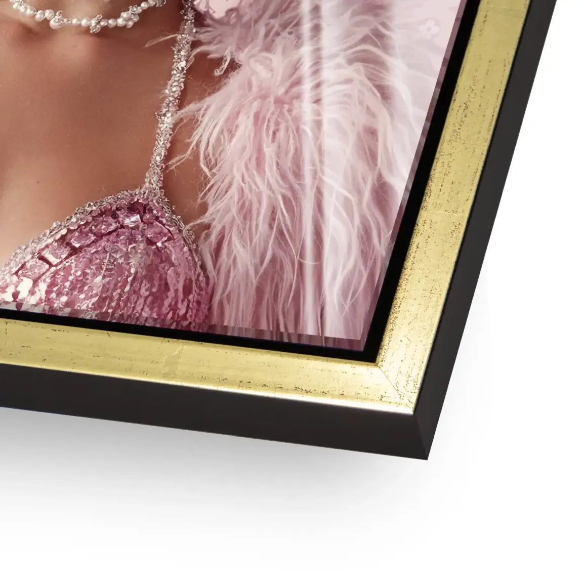 Glamour Lady Acrylglasbild