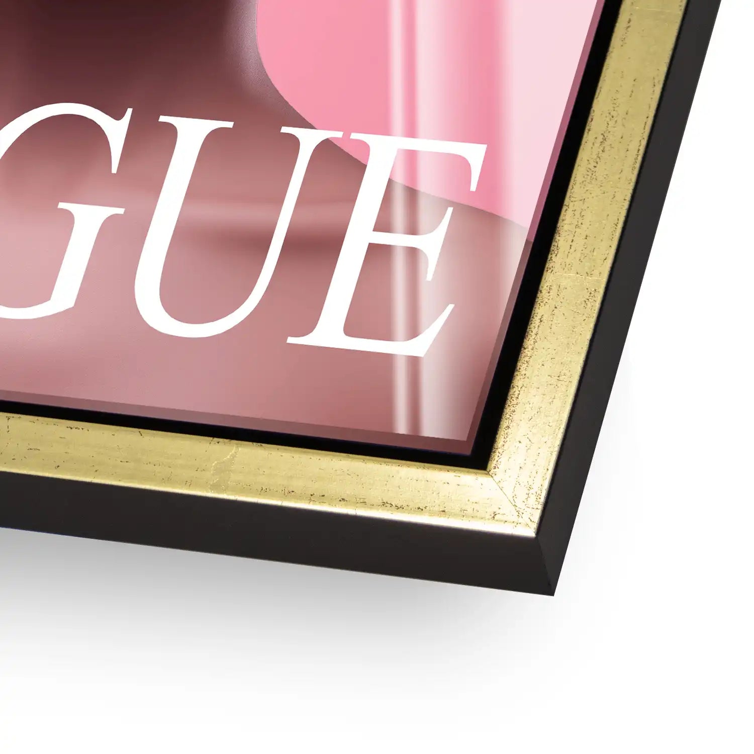 Pink Vogue Acrylglas Bild INGALERIE