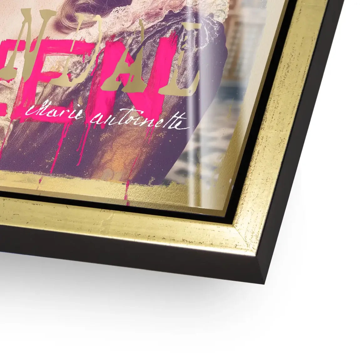 Marie Antoinette Vogue Acrylglasbild