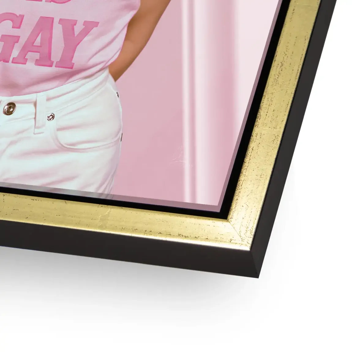 Audrey Hepburn Ken is Gay Acrylglasbild