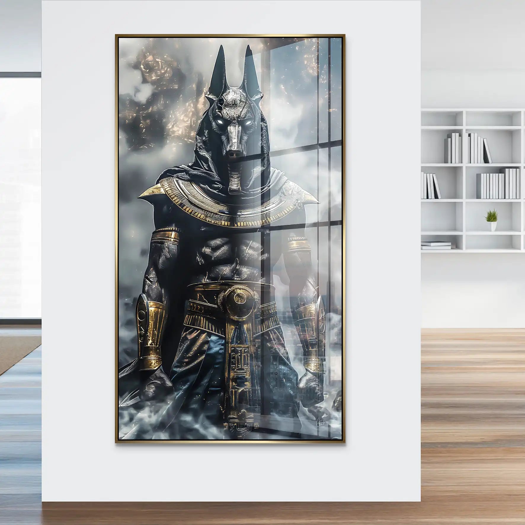 Anubis Black Acrylglas Bild INGALERiE