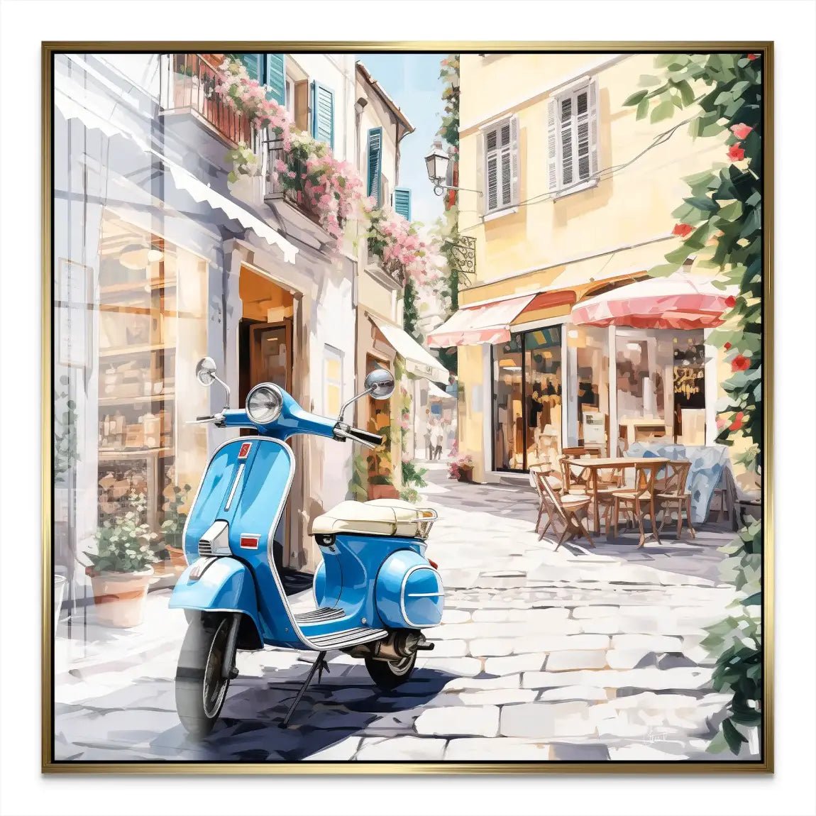 Italy Flair Acrylglas Bild INGALERIE