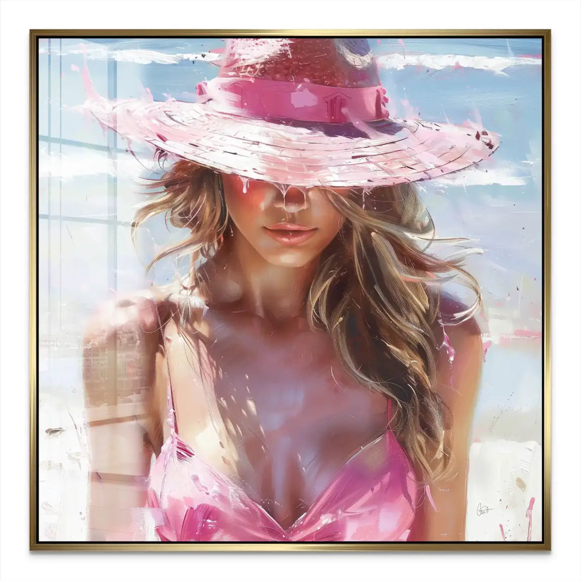 Summer Beach Beauty Acrylglas Bild INGALERIE