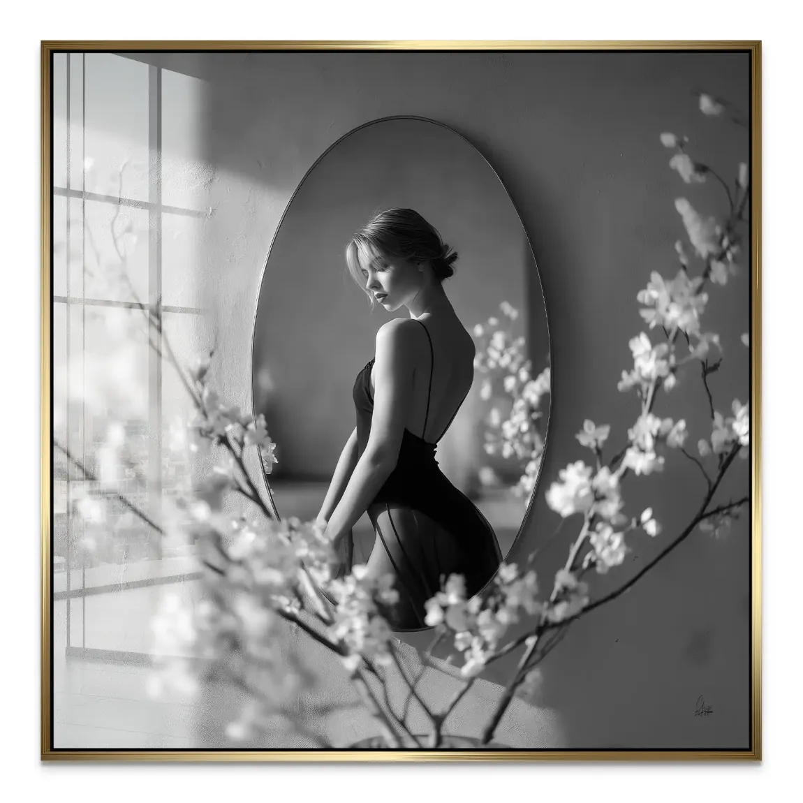 Velvet Muse Acrylglas Bild