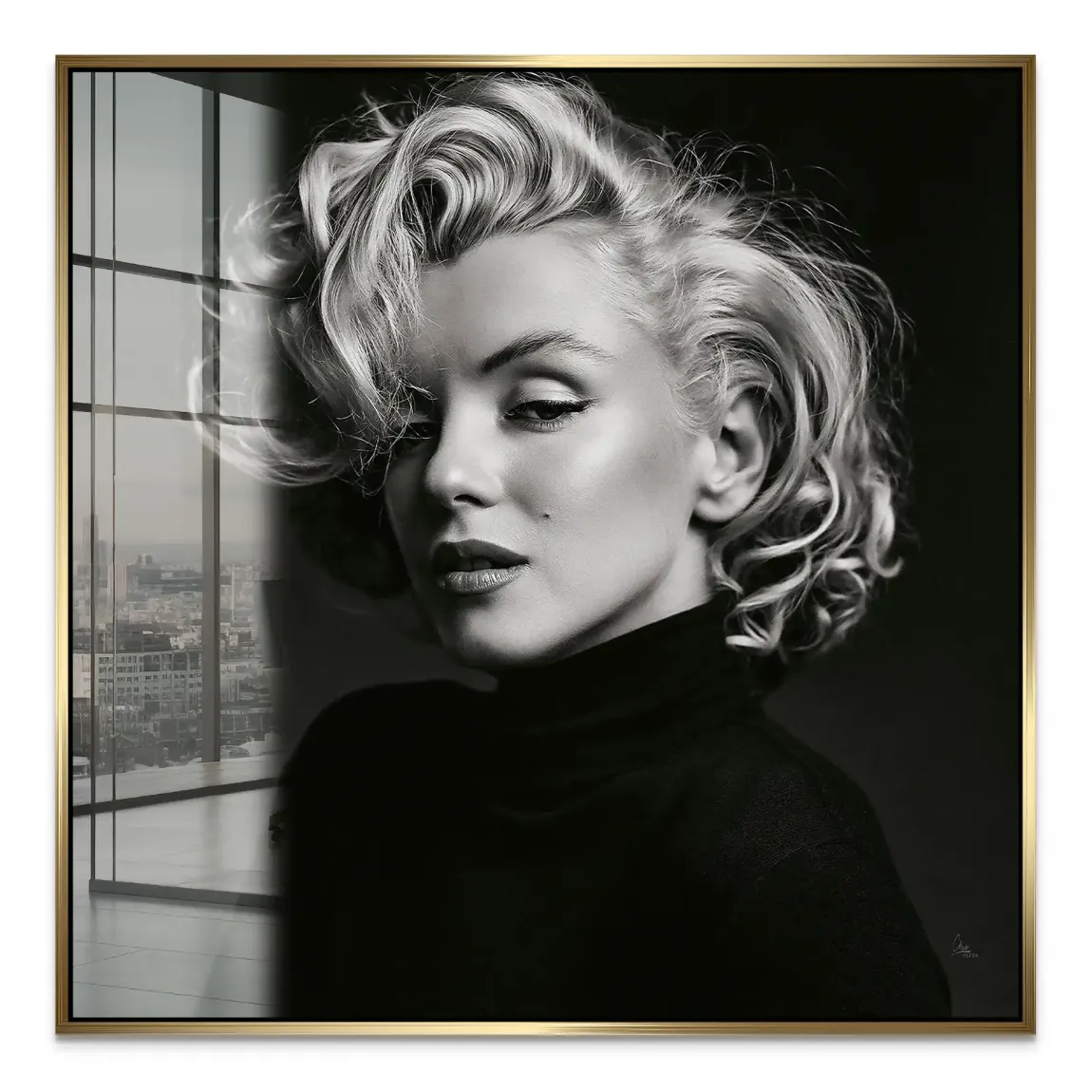 Marilyn Elegance Acrylglasbild