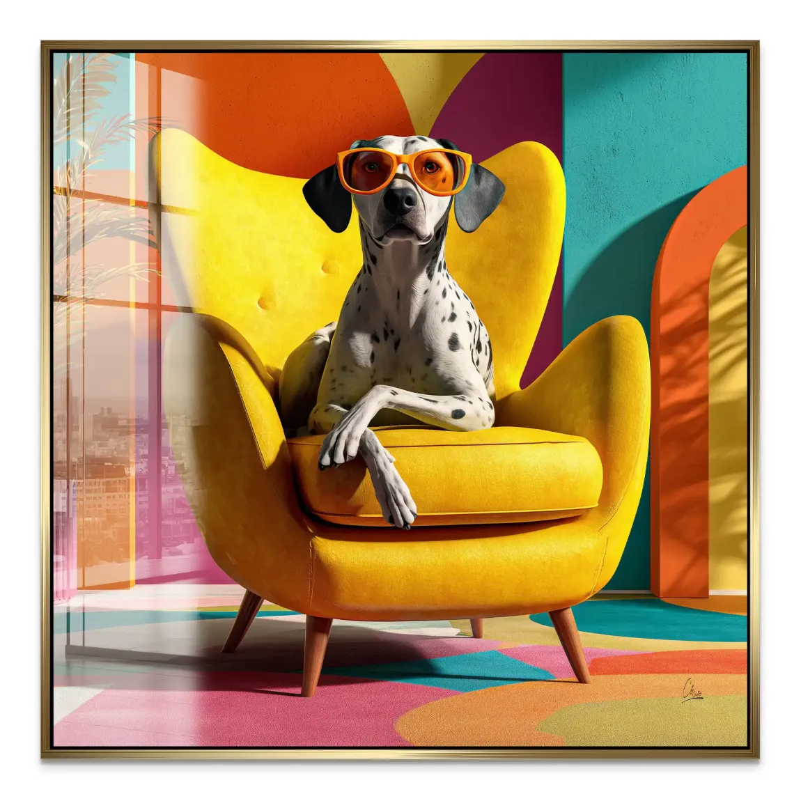 Sunny Seat Acrylglas Bild