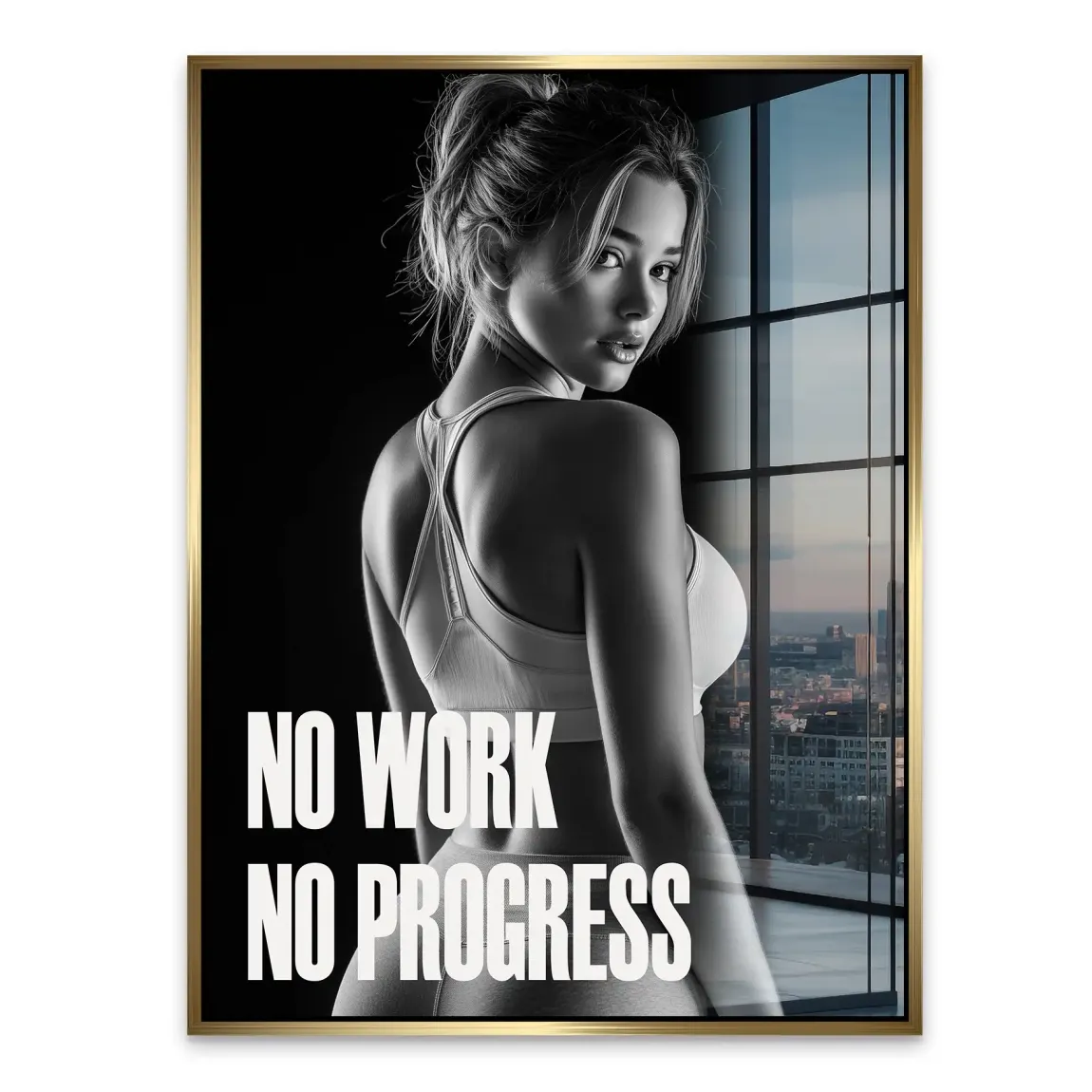 Progress Training Acrylglasbild