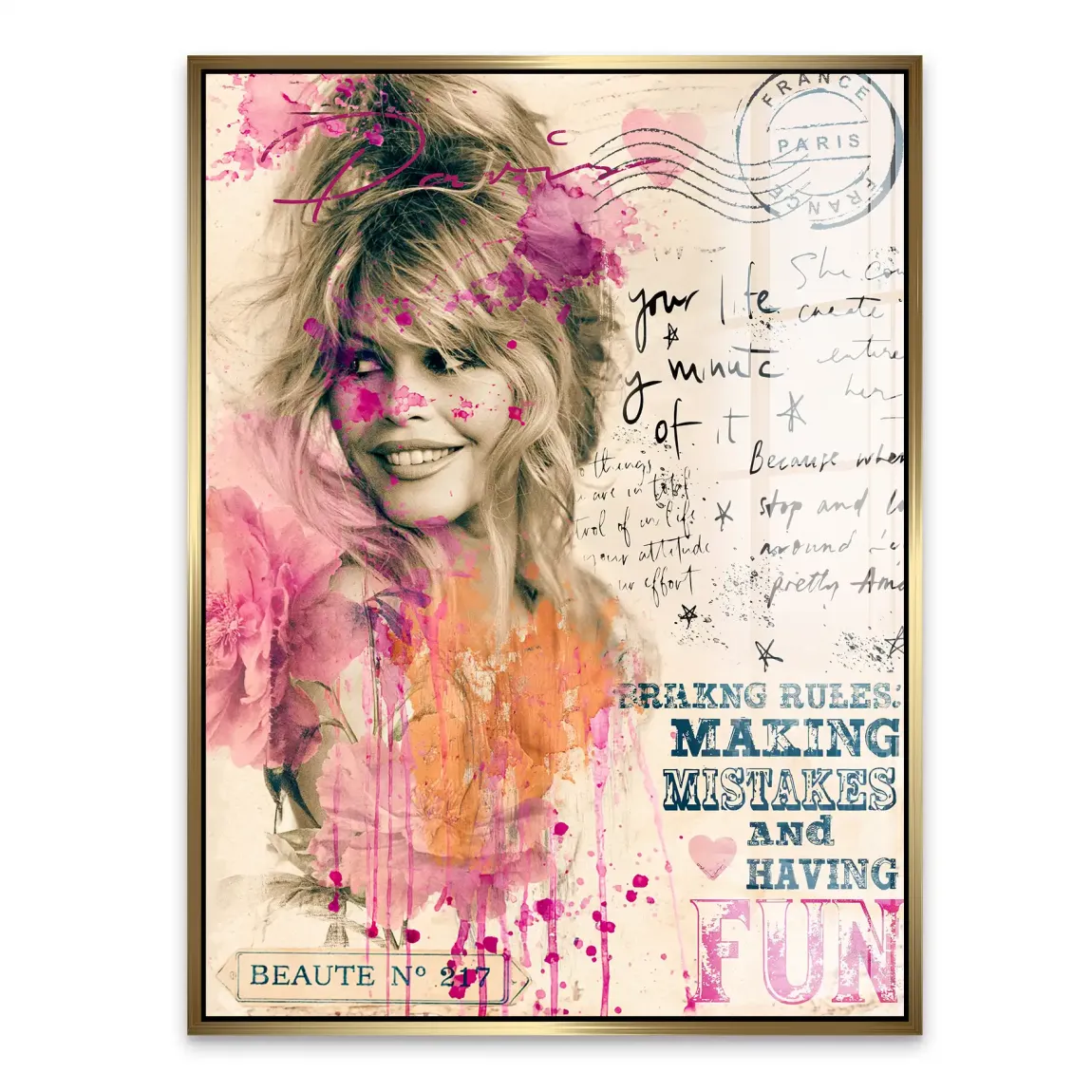 Bardot Paris Acrylglasbild