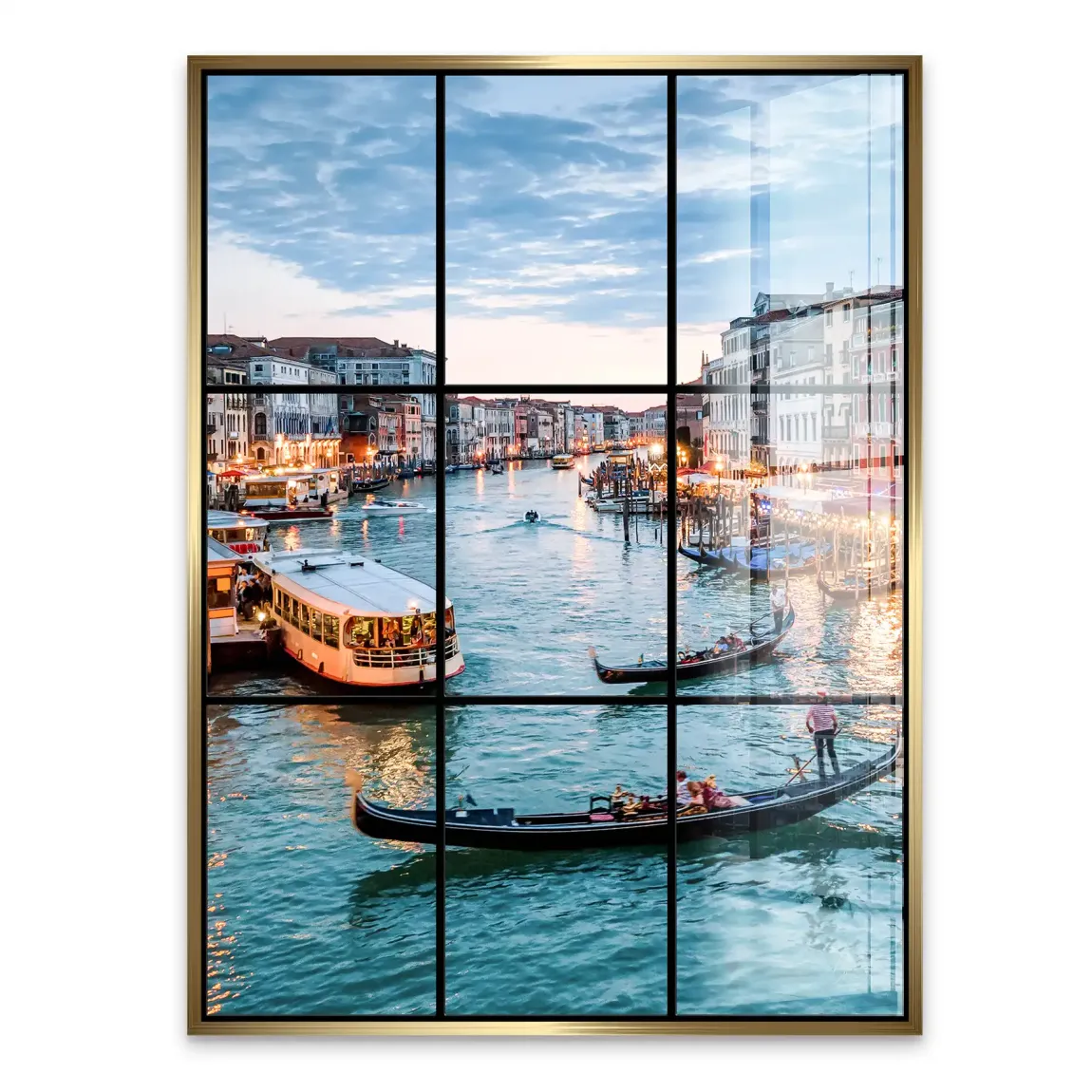 Lichter von Venedig Acrylglasbild