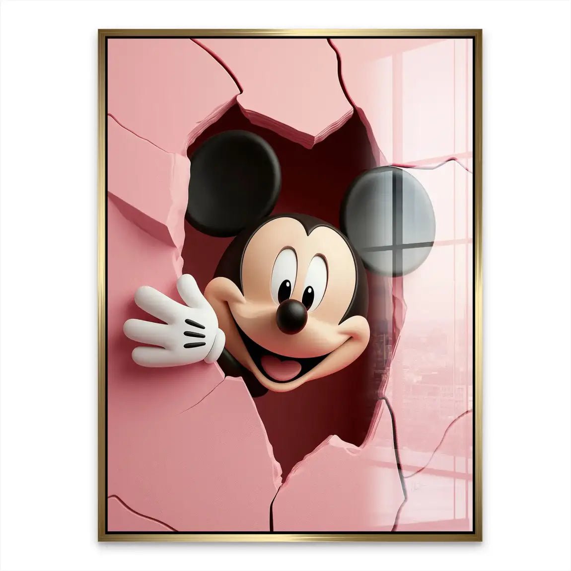 Micky Says Hello Acrylglasbild INGALERIE