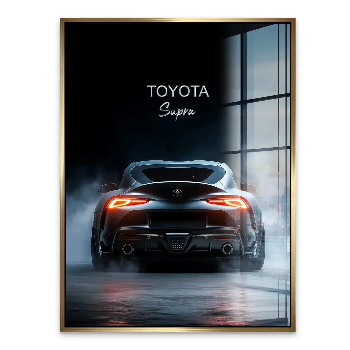Toyota Supra Art Acrylglasbild